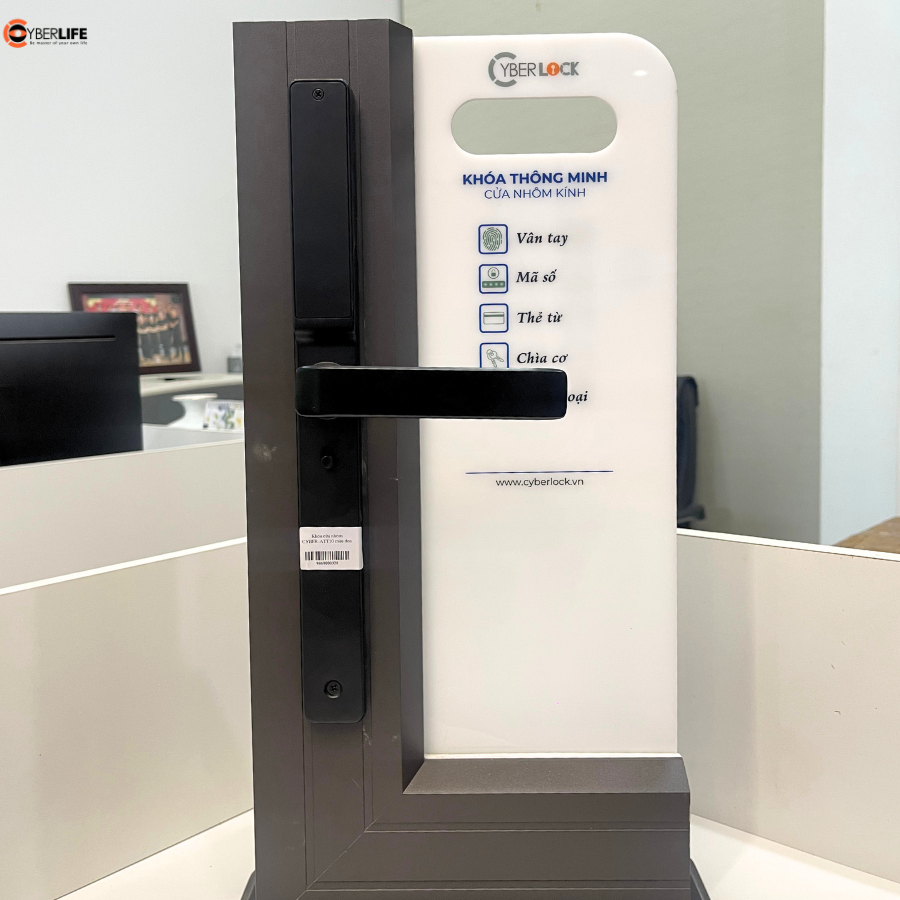 Khóa vân tay cửa nhôm Cyber ATT10