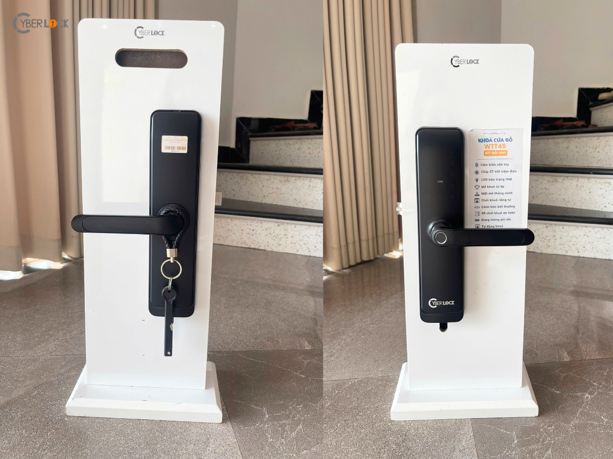 Khoá vân tay của gỗ WTT45 được tích hợp nhiều tính năng nổi bật